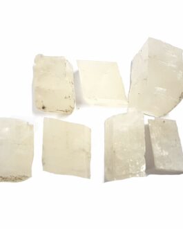 White Calcite Raw Rough Healing Crystals