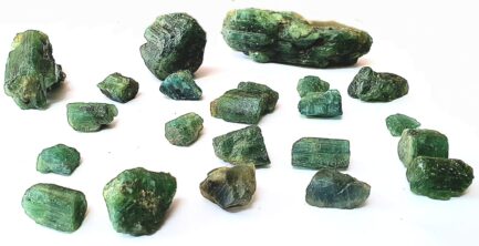 Green apatite