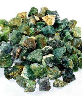 Moss Agate Raw Rough Healing Crystals