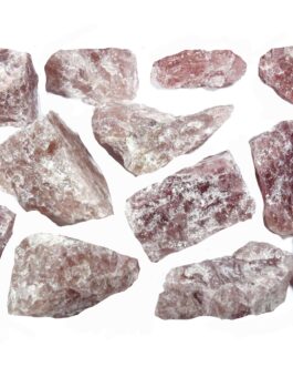 Strawberry Quartz Raw Rough Healing Crystals