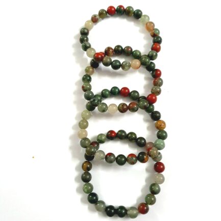 bloodstone beads bracelet