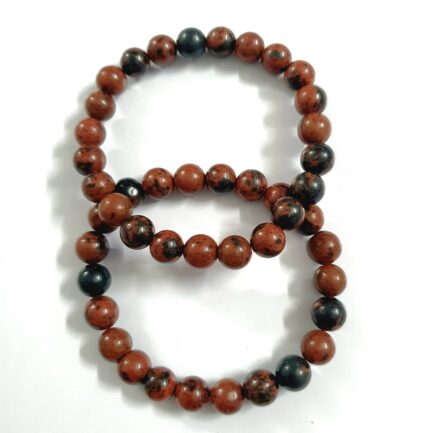 Mahagony Obsidian bracelet