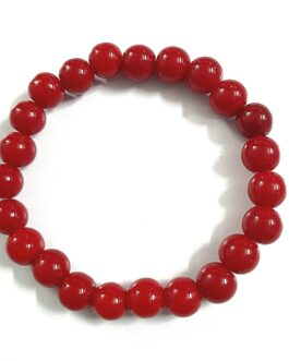 Red Coral Beads Bracelets