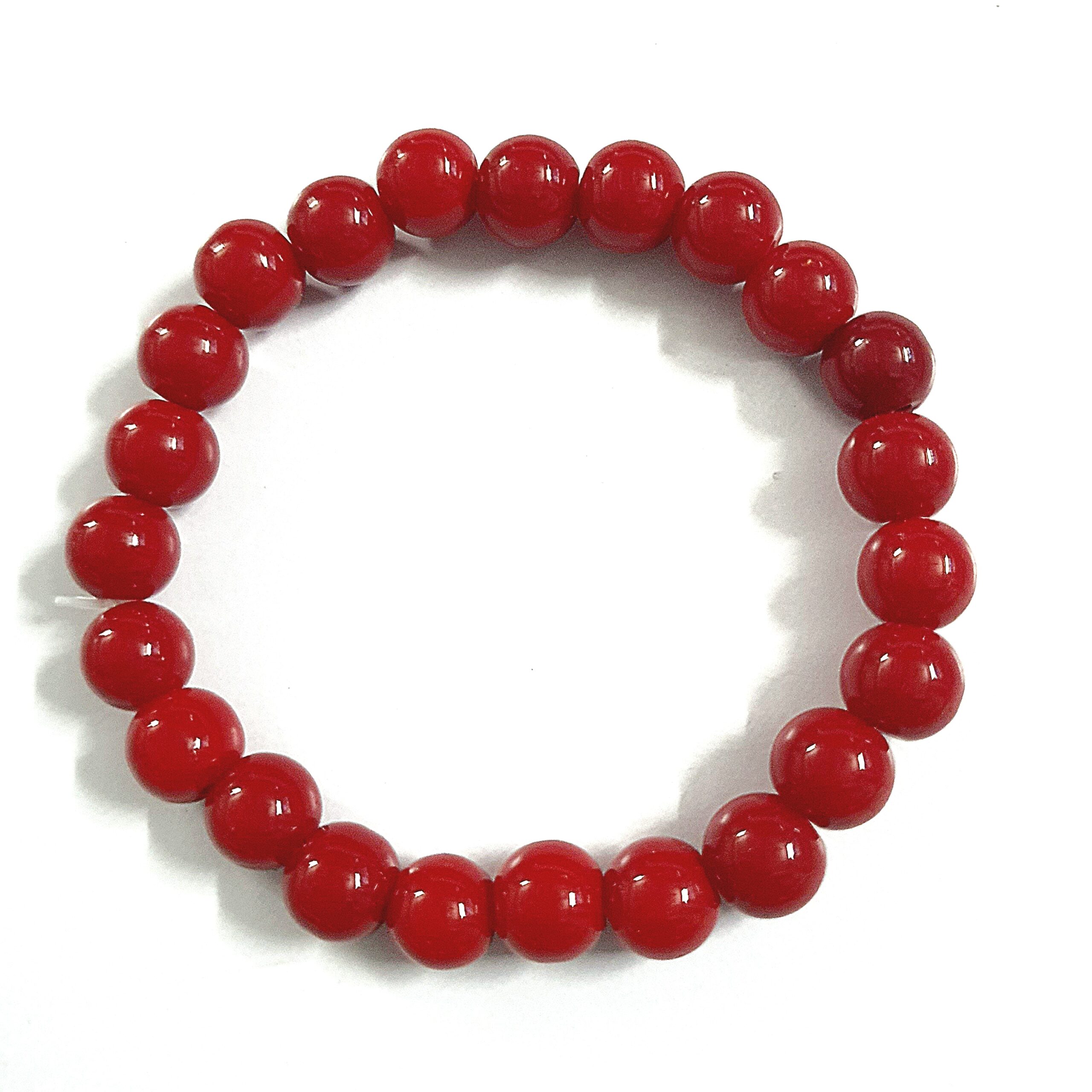 Red coral bracelet