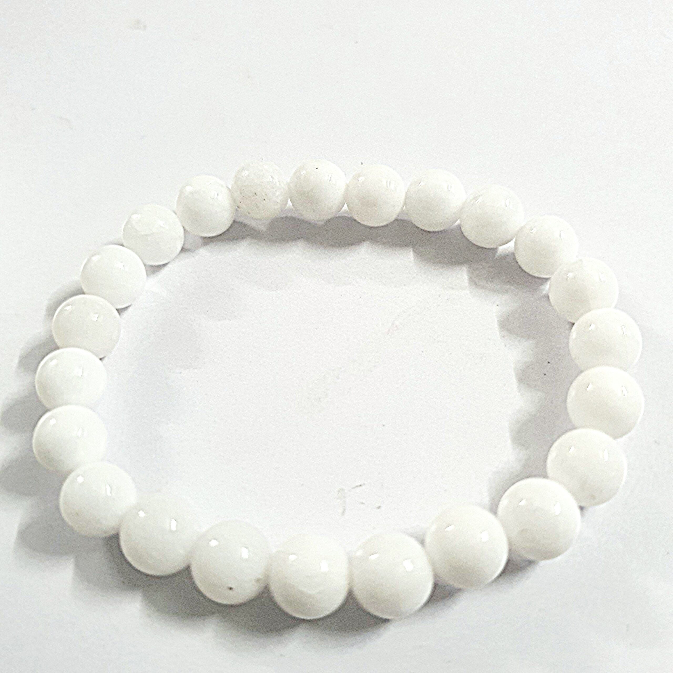 white quartz bracelet