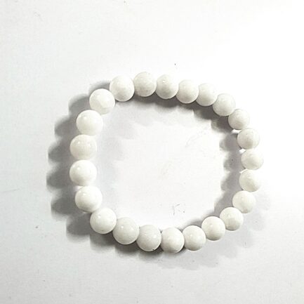 white quartz bracelet