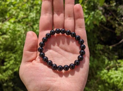 Black Obsidian Beads Bracelets