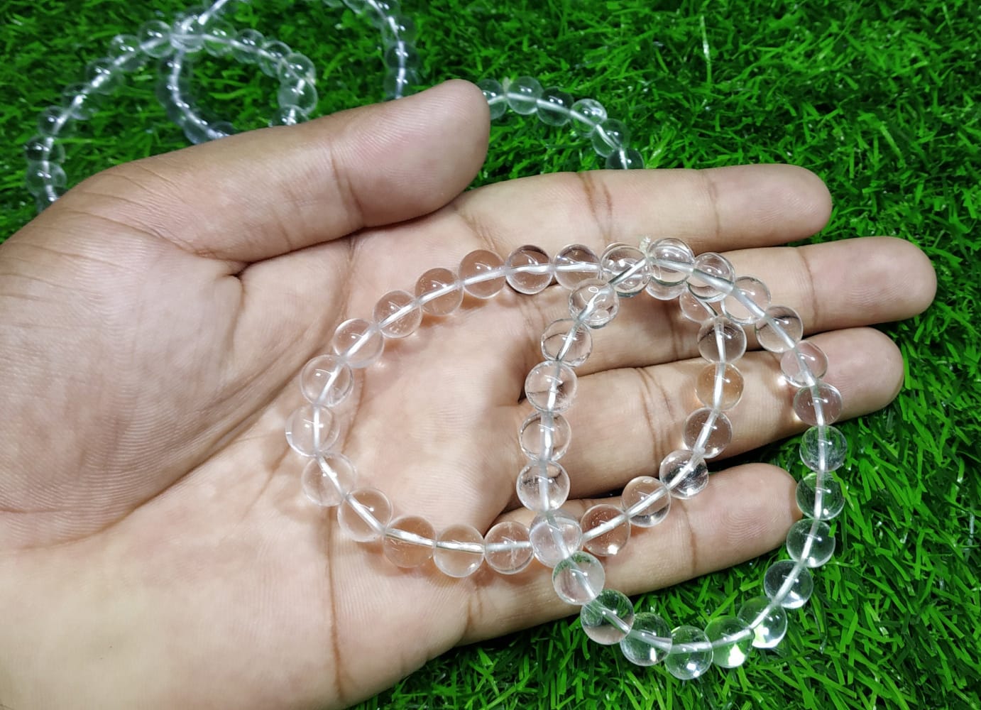 clear quartz bracelets