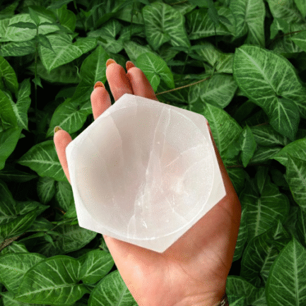 selenite bowl